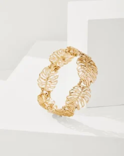Tommy Bahama Tropical Blooms Monstera Stretch Bracelet-Women Jewelry