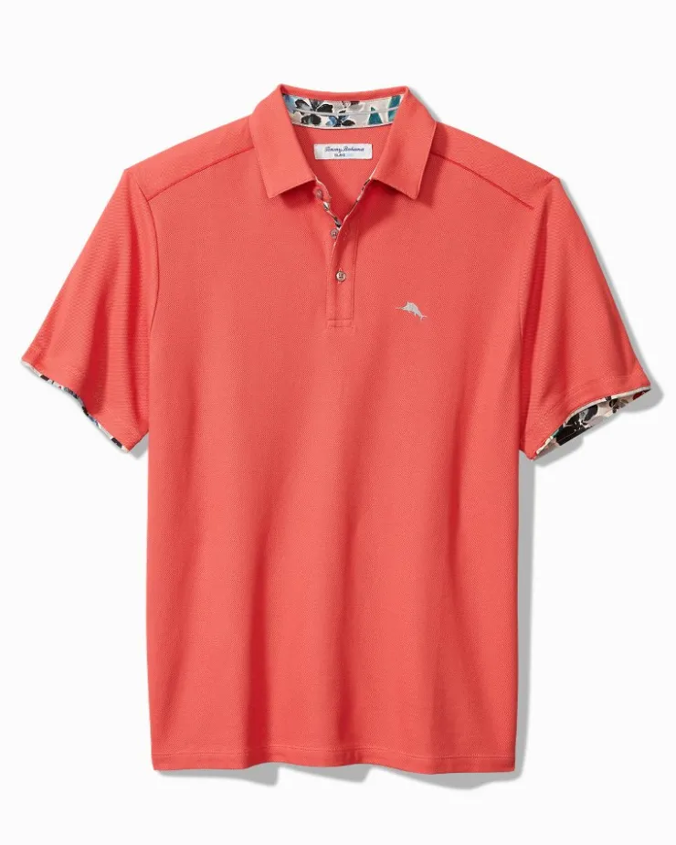 Tommy Bahama Tropicano Blooms Five O'Clock IslandZone® Polo- Polos|Shirts