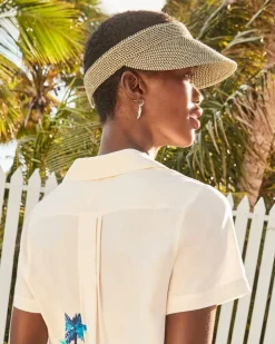 Tommy Bahama Ultra-Braid Packable Visor-Women Luggage & Travel|Hats & Caps