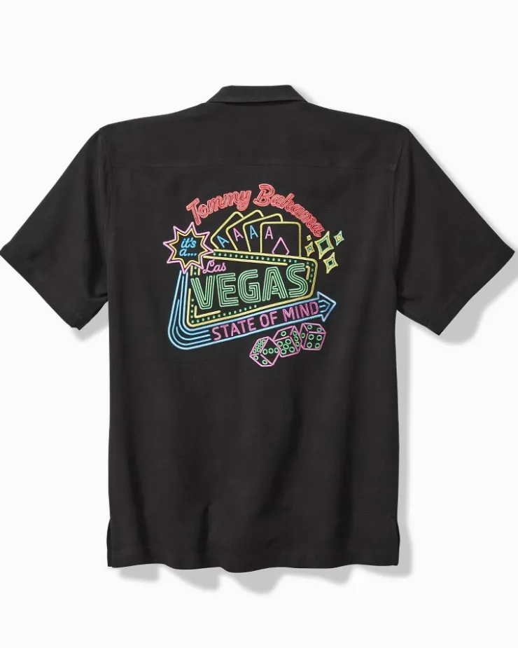 Tommy Bahama Vegas State of Mind Silk Camp Shirt- Shirts