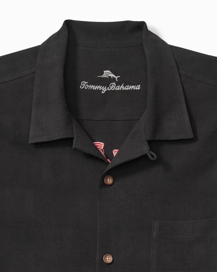Tommy Bahama Vegas State of Mind Silk Camp Shirt- Shirts