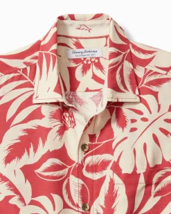 Tommy Bahama Veracruz Cay Lindavista Leaves Short-Sleeve Shirt- Shirts