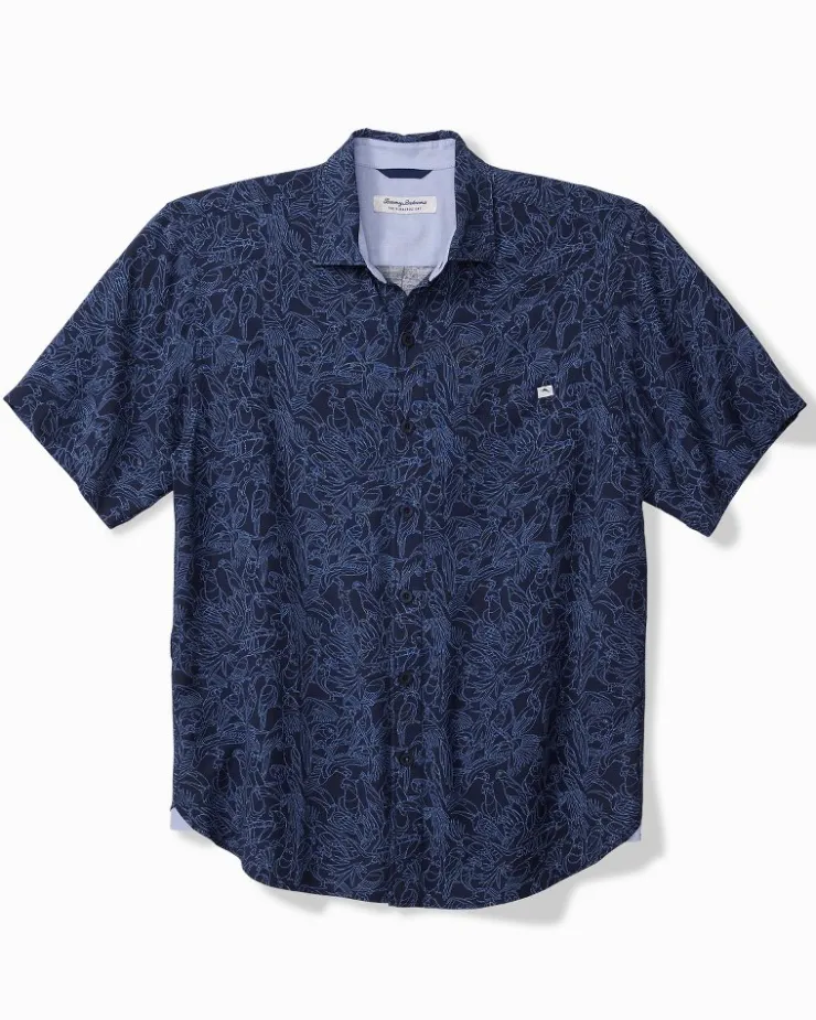 Tommy Bahama Veracruz Cay Paradise Pajaro Short-Sleeve Shirt- Shirts