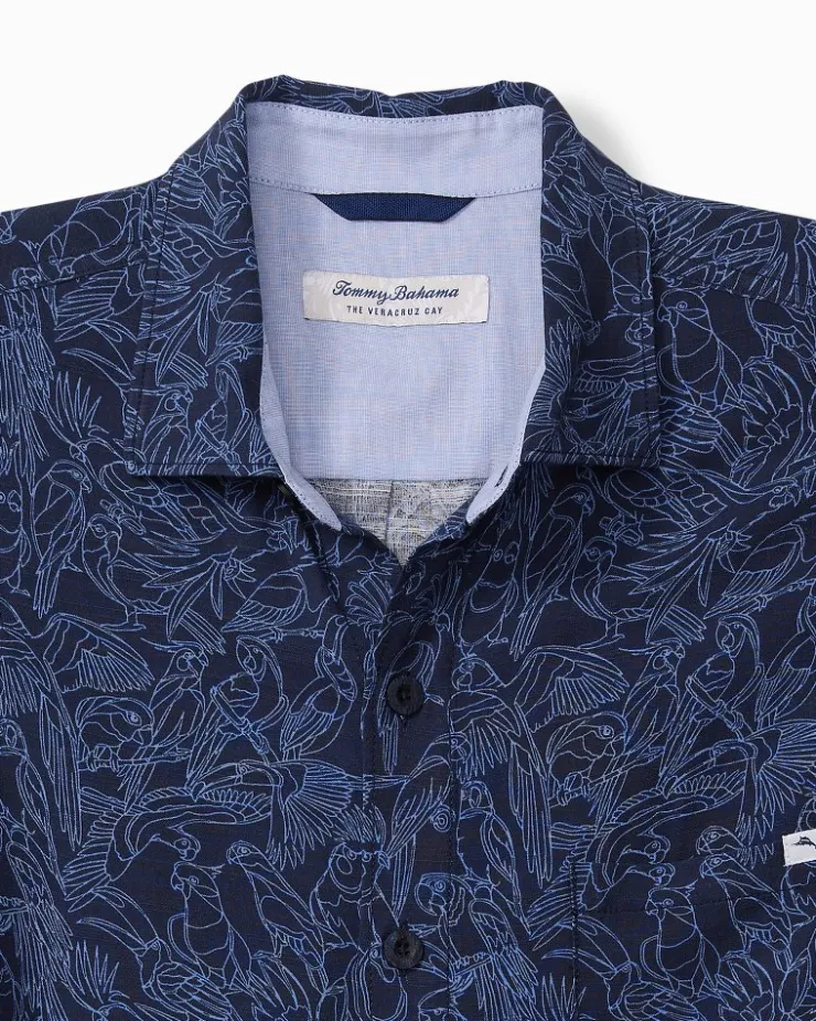 Tommy Bahama Veracruz Cay Paradise Pajaro Short-Sleeve Shirt- Shirts