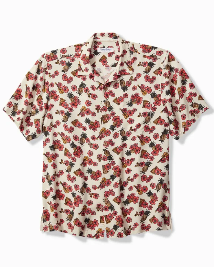 Tommy Bahama Veracruz Cay Ukelele Blooms Short-Sleeve Shirt- Shirts