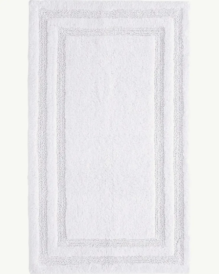 Tommy Bahama White Isla Bath Rug Set of 2- Bath