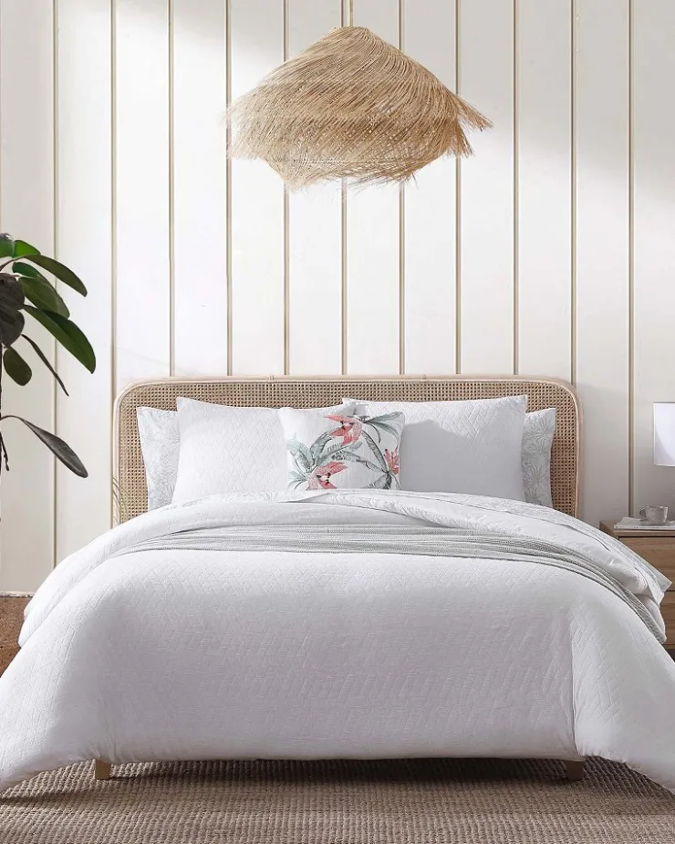 Tommy Bahama Wicker Woven 3-Piece King Comforter Set- Comforters & Duvets