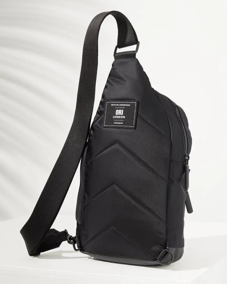Tommy Bahama Willesden Black Sling Bag-Women Luggage & Travel|Handbags & Clutches