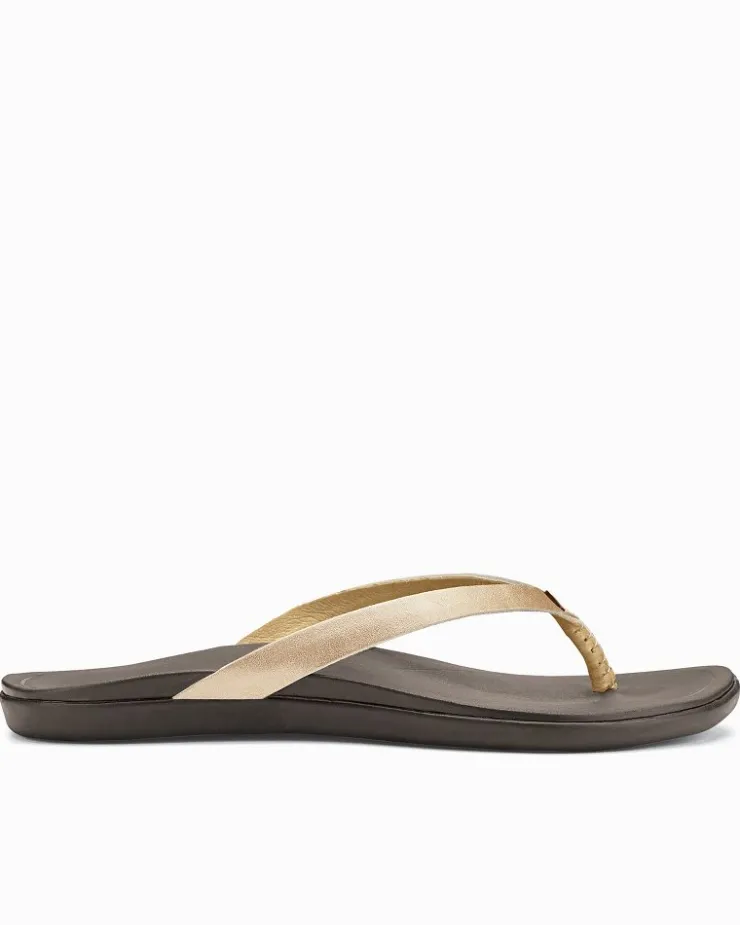 Tommy Bahama Women's OluKai® Ho'ōpio Leather Sandals-Women Shoes & Sandals