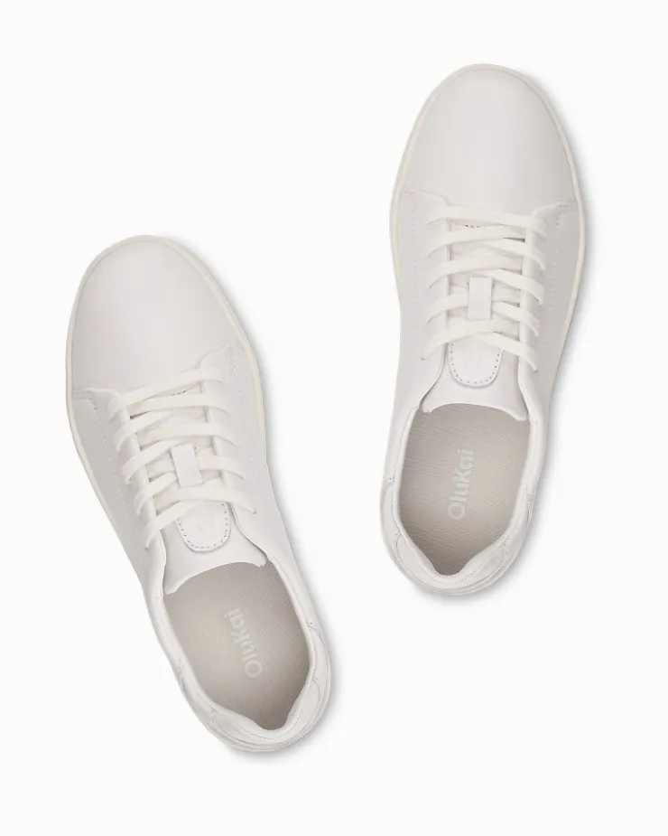 Tommy Bahama Women's OluKai® Pehuea Lī 'Ili Leather Lace-Up Sneakers-Women Shoes & Sandals