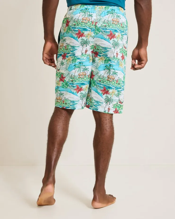 Tommy Bahama Woven Tropical Print Pajama Shorts- Loungewear & Pajamas