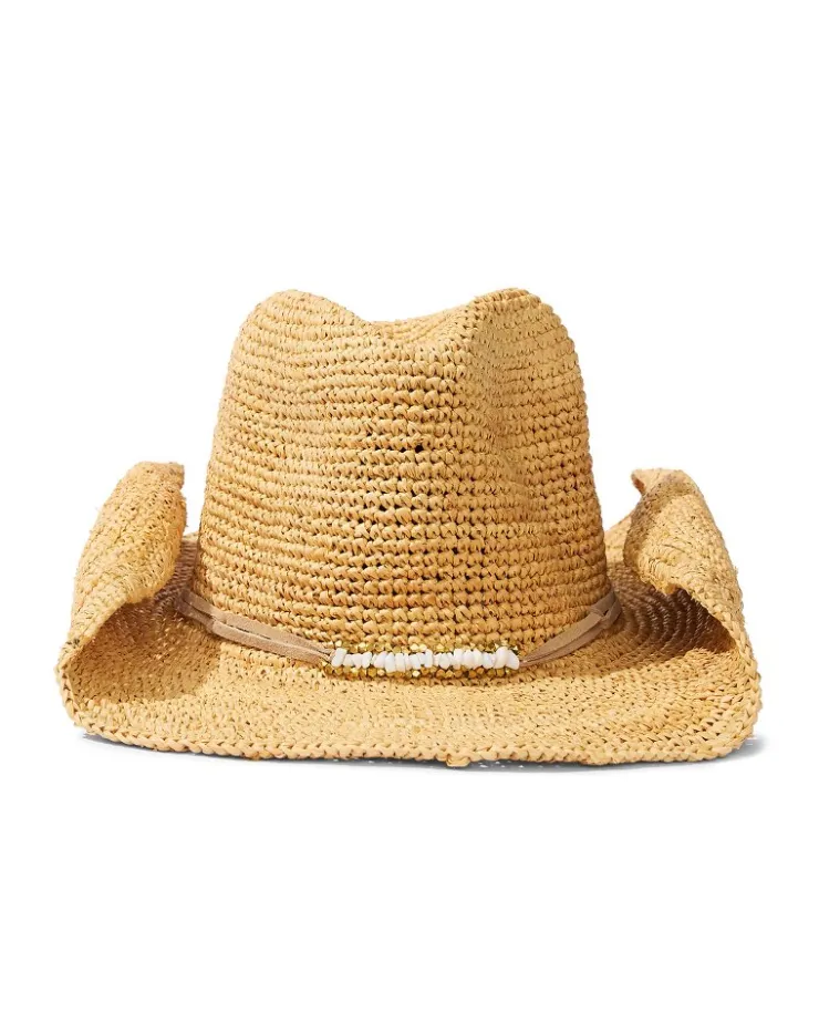 Tommy Bahama Zahara Raffia Cowboy Hat-Women Hats & Caps